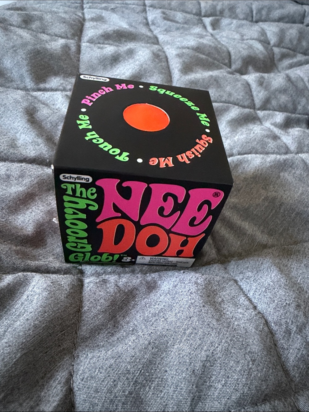 Schylling The nee Doh Squishy Globe - orange
